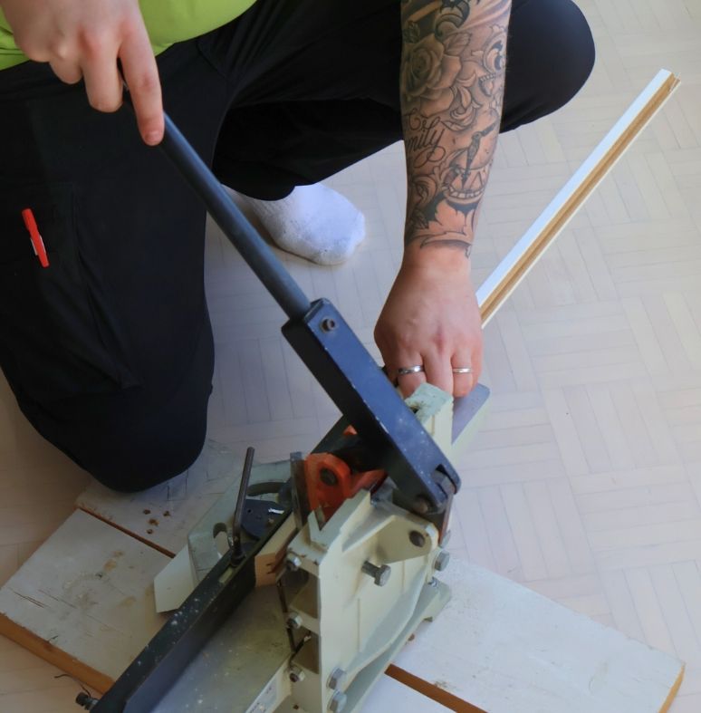 Listojen jiirileikkaus